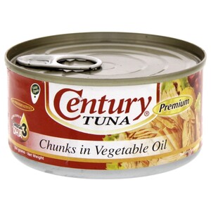 Century Tuna Chunks In Vegetable Oil 184G