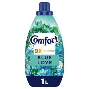 Comfort Concentrate Fabric Softener Blue Love 1L
