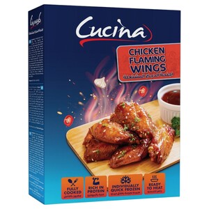 Cucina Chicken Flaming Wings 350G