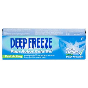 Deep Heat Deep Freeze Pain Relief Gel 100G