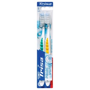 Trisa Toothbrush Pearl White Soft 1+1 Free