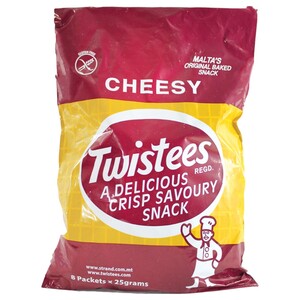 Twistees Cheesy 25G X8