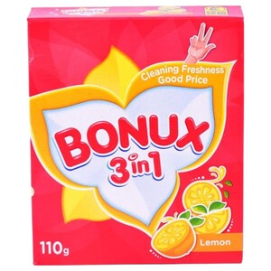 Bonux Detergent Powder Lemon 110G
