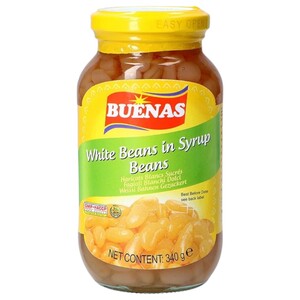 Buenas White Beans In Syrup 340G