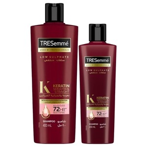 Tresemmé Shampoo Keratin 400Ml + 200Ml