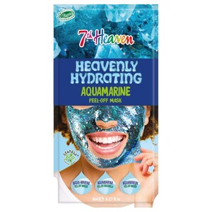 Montagne Jeunesse 7Th Heaven Face Mask Heavenly Hydrating Aquamarine Peel-Off 8Ml