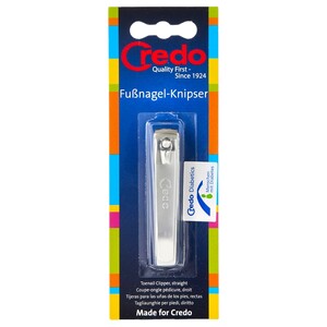 Credo Nail Clippers Straight Matt Chrome