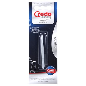 Credo Tweezer Lopsided Matt Chromium