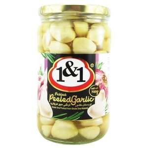 1&1 Pickled Peeled Garlic 700G