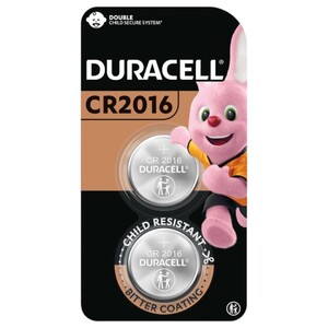 Duracell Lithium Coin 2016 2 Pieces Card 32098