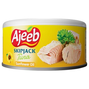 Ajeeb Skipjack Tuna In Sunflower Oil 170G