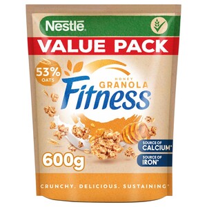 Fitness Granola Honey Cereal Bag 600G