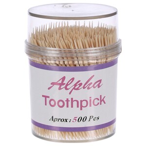 Alpha Toothpick 500 Pieces