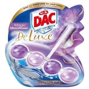 Dac Toilet Cleaner Rim Block Deluxe Magic Moonflower 50G