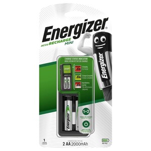 Energizer Accu Recharge Mini Charger 2Aa 2000Mah
