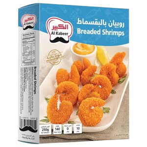 Al Kabeer Breaded Shrimps 250G