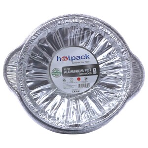 Hotpack Aluminium Pot With Hood 21Cm 5 Pieces