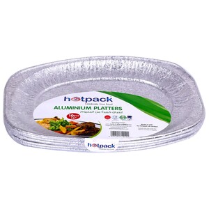 Hotpack Aluminium Platter 10 Pieces