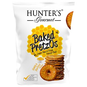 Hunter's Gourmet Baked Pretzos Honey Mustard 70G
