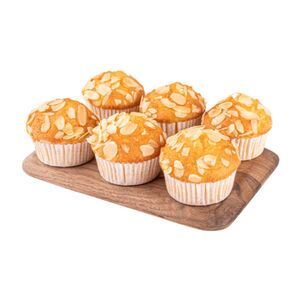 Muffin Almond X 6 Pcs