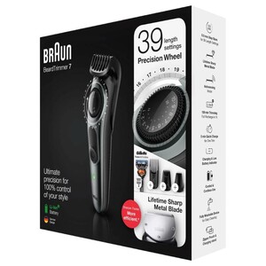 Braun Beard Trimmer 7 For Face And Hair
