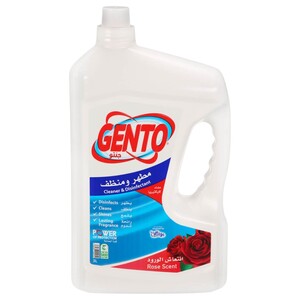 Gento Cleaner & Disinfectant Rose Scent 3L