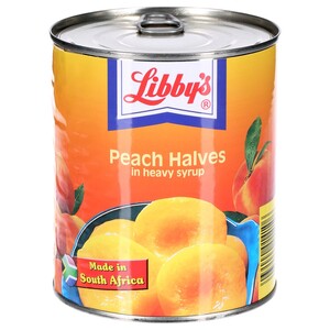 Libby's Canned Fruit Peach Halves 822G