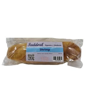 Faddoul Shrimp Sandwich 350 Cal