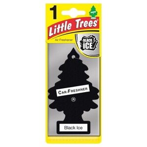 Little Trees Air Freshener Paper Black Ice