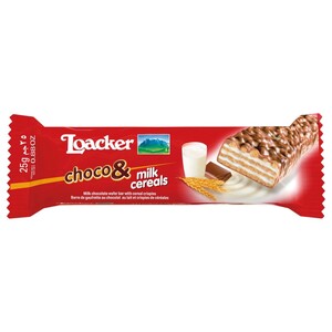 Loacker Chocolate & Milk Cereals 25G