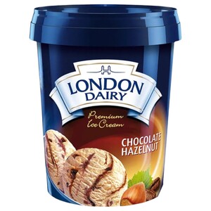 London Dairy Ice Cream Chocolate Hazelnut Fudge Cup 125Ml