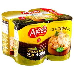 Ajeeb Chick Peas 400G X4