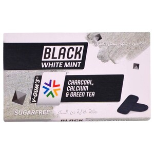 V-Gum's Black White Mint Sugar Free 17G