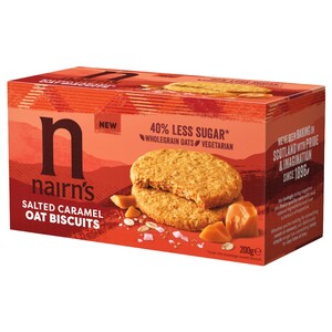 Nairn's Oat Biscuits Salted Caramel 200G