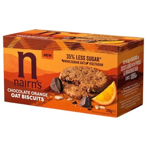 Nairn's Oat Biscuits Chocolate Orange 200G