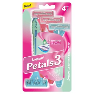 Laser Shaving Razor Petals 3 4 Pieces