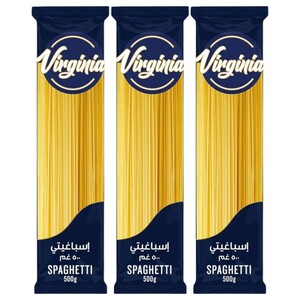 Virginia Pasta Spaghetti 500G X3