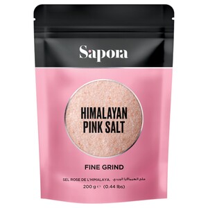 Sapora Himalayan Pink Salt Fine Grind 200G