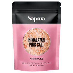Sapora Himalayan Pink Salt Granules 200G