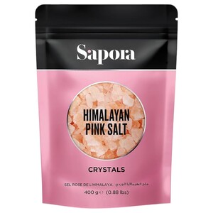 Sapora Himalayan Pink Salt Crystals 400G