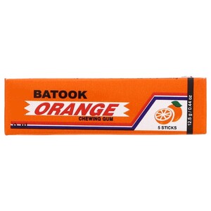 Batook Chewing Gum Orange 5 Pieces 12.5G