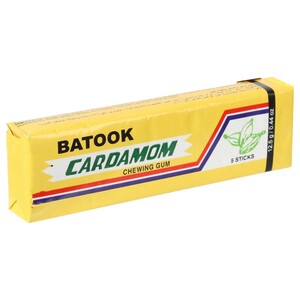 Batook Chewing Gum Cardamom 5 Pieces 12.5G