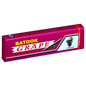 Batook Chewing Gum Grape 5 Pieces 12.5G