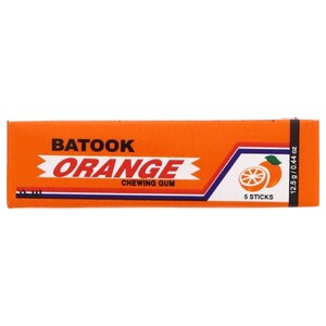 Batook Chewing Gum Orange 5 Pieces 12.5G