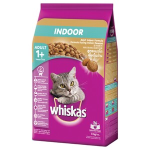Whiskas Cat Food Adult Indoor Formula 1.1Kg