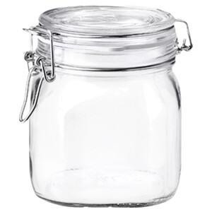 Bormioli Fido Clip Jar Clear 0.75L