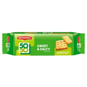 Britannia Crackers 50-50 Sweet & Salty 71G