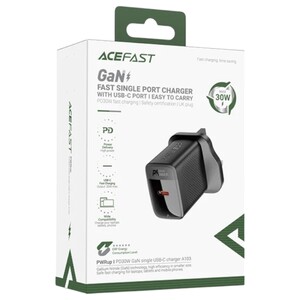 Acefast Gan Single Usb-C Charger 30 Watts