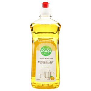 Co Op Dishwashing Liquid Lemon 500Ml