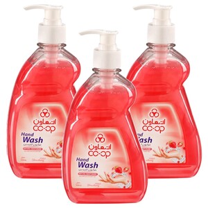 Co-Op Hand Wash Liquid Strawberry 500Ml X3